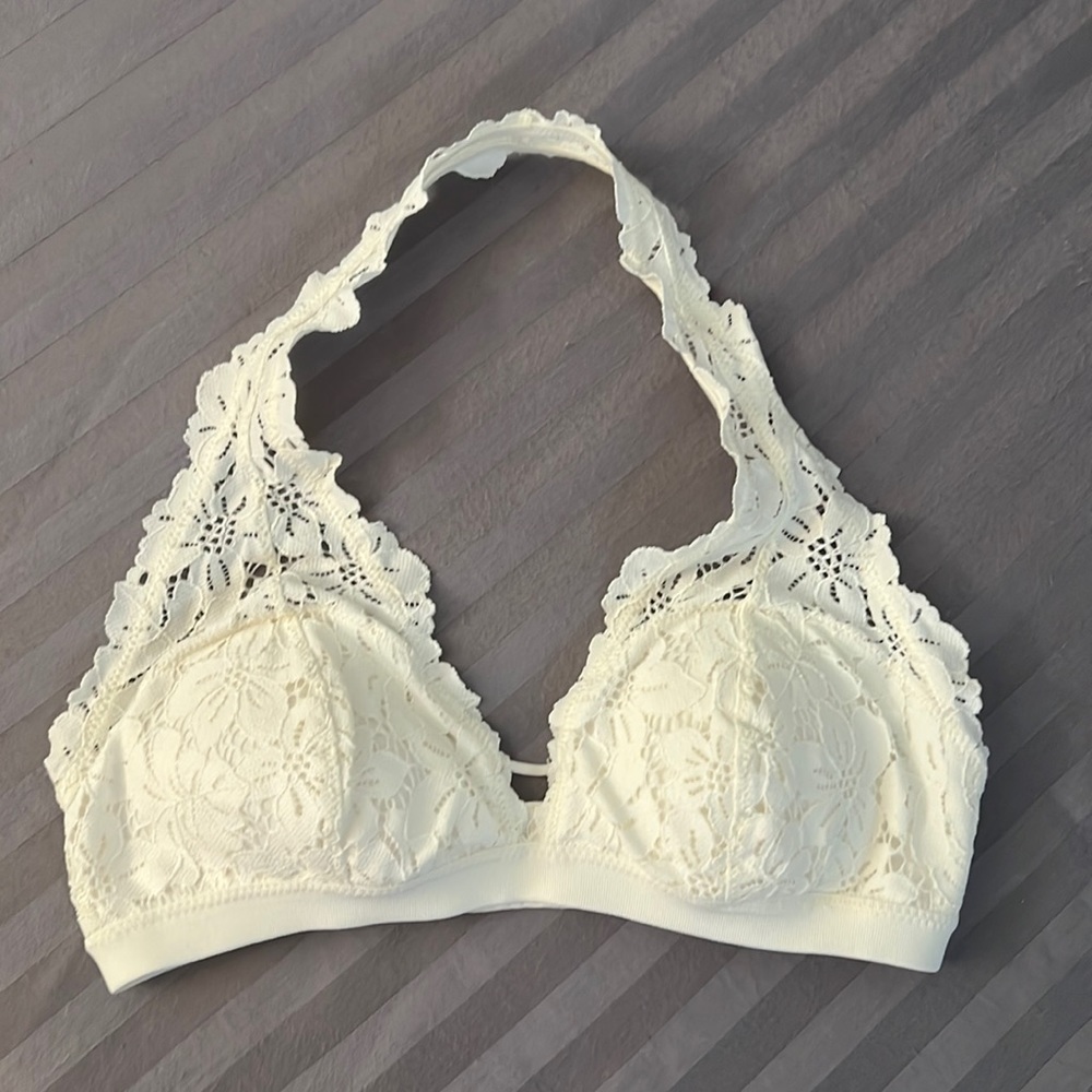 Aerie white bralette size S